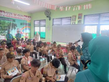 SDN se-Kecamatan Sawangan Launching Sera Mijel, Ini Kata Camat
